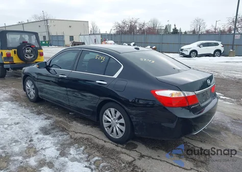 2013 Honda Accord Sdn Ex-L из США, поврежденный, VIN 1HGCR2F88DA162598